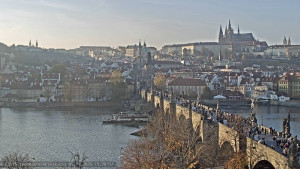 Město Praha - Pražský hrad, Karlův most, Vltava - 5.11.2025 v 15:30 Město Praha - Pražský hrad, Karlův most, Vltava - 5.11.2025 v 15:30