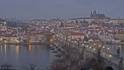 Pražský hrad, Karlův most, Vltava