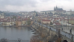 Pražský hrad, Karlův most, Vltava