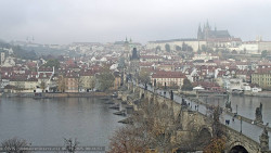 Pražský hrad, Karlův most, Vltava