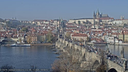 Pražský hrad, Karlův most, Vltava