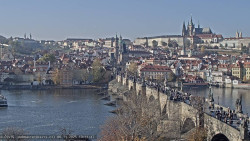 Pražský hrad, Karlův most, Vltava