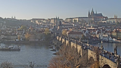 Pražský hrad, Karlův most, Vltava