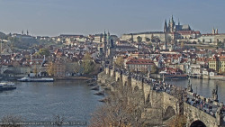 Pražský hrad, Karlův most, Vltava