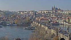 Pražský hrad, Karlův most, Vltava