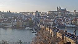 Pražský hrad, Karlův most, Vltava