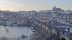 Pražský hrad, Karlův most, Vltava