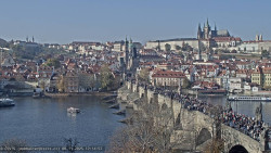 Pražský hrad, Karlův most, Vltava
