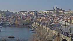 Pražský hrad, Karlův most, Vltava