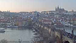 Pražský hrad, Karlův most, Vltava
