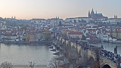 Pražský hrad, Karlův most, Vltava