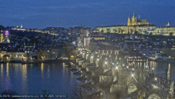 Pražský hrad, Karlův most, Vltava