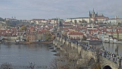 Pražský hrad, Karlův most, Vltava