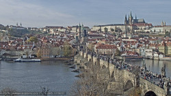 Pražský hrad, Karlův most, Vltava
