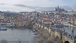 Pražský hrad, Karlův most, Vltava