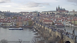Pražský hrad, Karlův most, Vltava