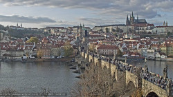 Pražský hrad, Karlův most, Vltava