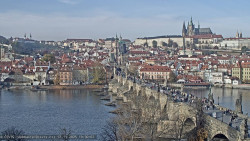 Pražský hrad, Karlův most, Vltava
