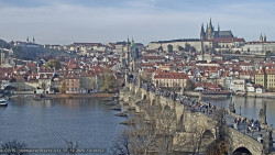 Pražský hrad, Karlův most, Vltava