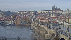 Pražský hrad, Karlův most, Vltava