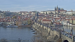 Pražský hrad, Karlův most, Vltava
