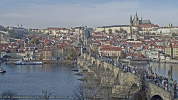 Pražský hrad, Karlův most, Vltava
