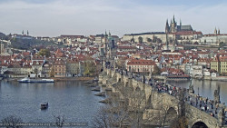 Pražský hrad, Karlův most, Vltava