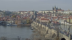 Pražský hrad, Karlův most, Vltava