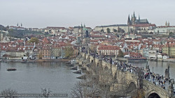 Pražský hrad, Karlův most, Vltava