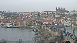 Pražský hrad, Karlův most, Vltava