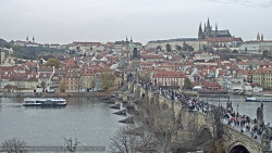 Pražský hrad, Karlův most, Vltava