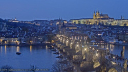 Pražský hrad, Karlův most, Vltava