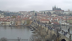 Pražský hrad, Karlův most, Vltava