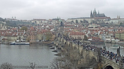 Pražský hrad, Karlův most, Vltava