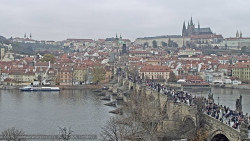 Pražský hrad, Karlův most, Vltava