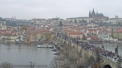 Pražský hrad, Karlův most, Vltava