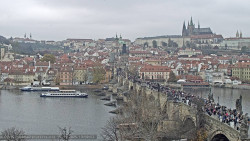 Pražský hrad, Karlův most, Vltava