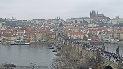 Pražský hrad, Karlův most, Vltava