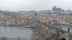 Pražský hrad, Karlův most, Vltava