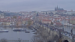 Pražský hrad, Karlův most, Vltava