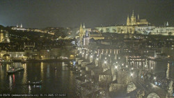 Pražský hrad, Karlův most, Vltava