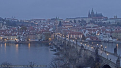 Pražský hrad, Karlův most, Vltava