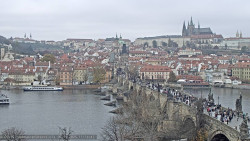 Pražský hrad, Karlův most, Vltava