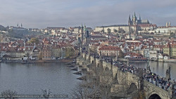 Pražský hrad, Karlův most, Vltava