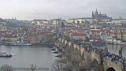 Pražský hrad, Karlův most, Vltava