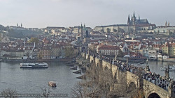Pražský hrad, Karlův most, Vltava