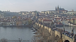 Pražský hrad, Karlův most, Vltava