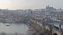 Pražský hrad, Karlův most, Vltava