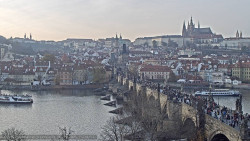 Pražský hrad, Karlův most, Vltava