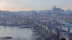 Pražský hrad, Karlův most, Vltava
